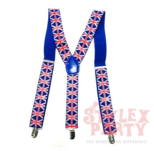 Union jack suspenders - union, braces