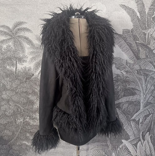 Afghan coat black - afghan, urban