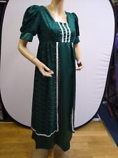 Regency Bridgerton Jane Austen Dress Green
