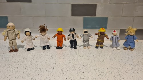 Occupational wooden dolls 7 - occupational,