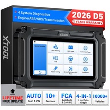 2026 XTOOL D5 OBD2 Scanner