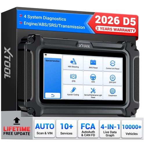 2026 xtool obd2 scanner - d5,