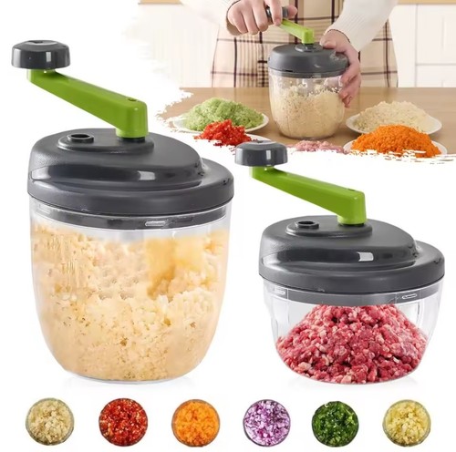 Manual meat mincer - meat,
