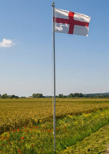 Aluminium flagpole 20ft - flagpole,