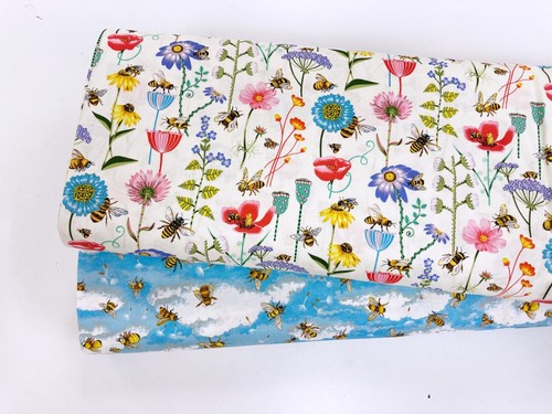 Bee haven fabric garden - fabric,