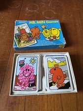 Vintage Complete Mr Men Games - Card Game - Waddingtons - Roger Hargreaves 1980