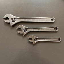 Bahco Adjustable Wrenchs Spanners 6”, 8” and  10” 