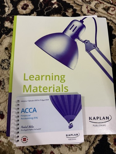 Kaplan acca fma study - ma/fma,