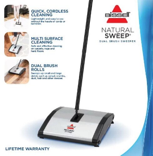 Bissell natural sweep dual - "natural, sweep"