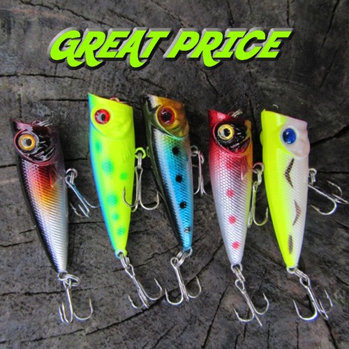 Mini popper fishing lure - fishing,