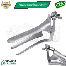 Polansky Vaginal Speculum 17" for Mares, Cattle, Cow Ranch Equine Inst German Gr