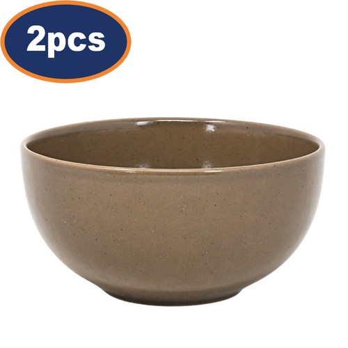 Salad bowl 5cm taupe - salad, 15.5cm