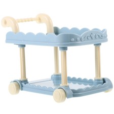  Mini Shopping Trolley Miniature Dollhouse Accessories Sweet Furniture