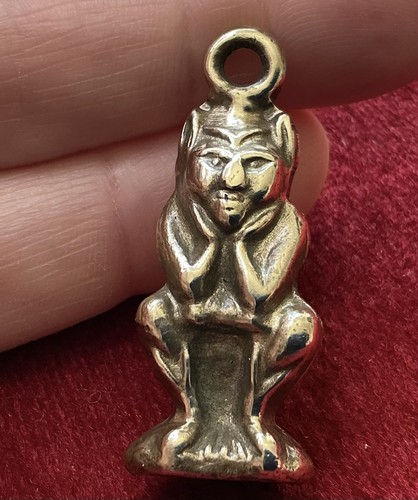 Vintage lucky solid brass - lucky,