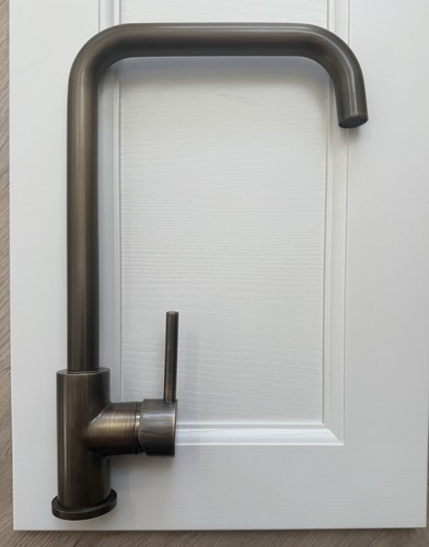 Antique brass kitchen tap - kitchen,