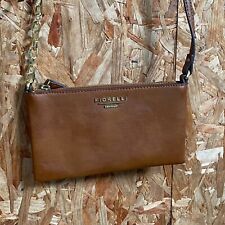 Fiorelli Brown Faux Leather Shoulder Bag (5 x 8.5 inches)