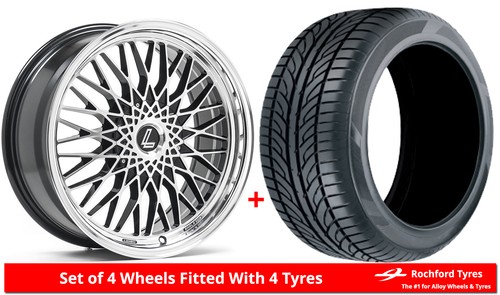 Alloy wheels tyres lenso - &, 17"