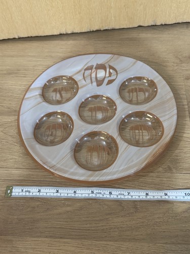 Reusable plastic seder plate - reusable,