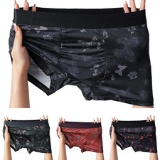 Mens Vintage Printed Boxer