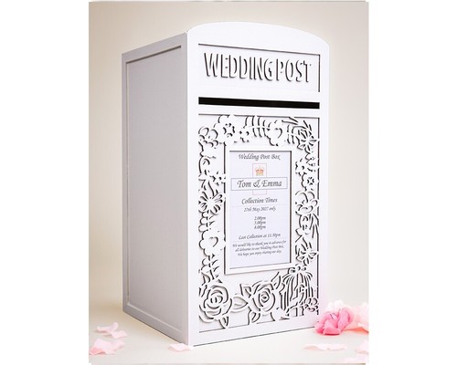 Personalised wedding card post - personalised,