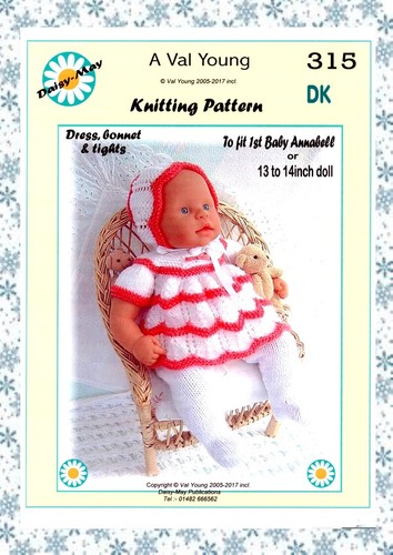 Dolls knitting pattern - 1,