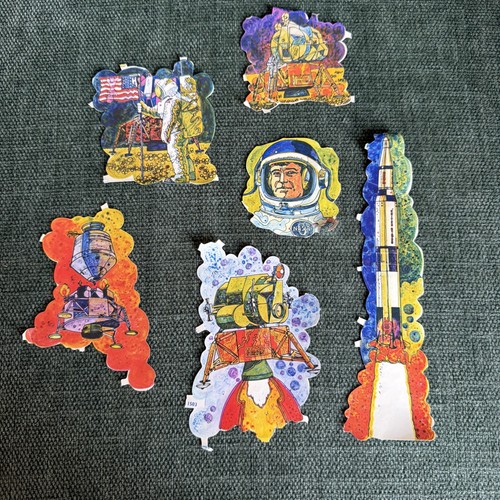 Vintage 1960s paper scraps - paper,