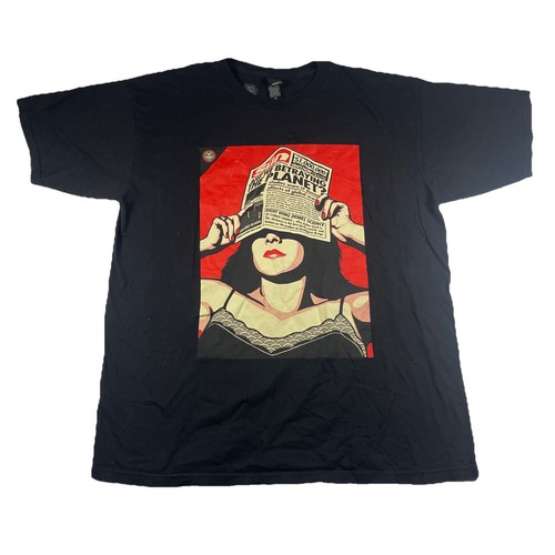 Obey shirt men xl - obey, black