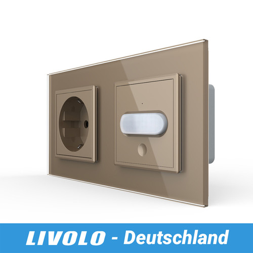 Livolo schuko socket - schuko, +