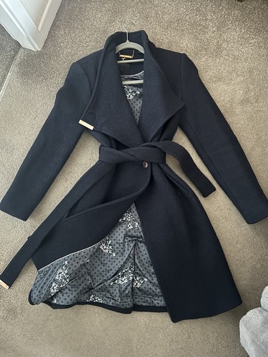 Ted baker coat - coat, navy