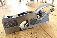 Vintage British Made Record No 073 Rebate Shoulder Plane Carpenters Joiners