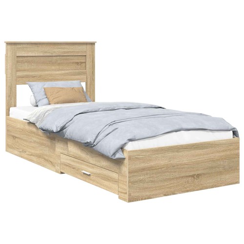Bed frame with - bed,