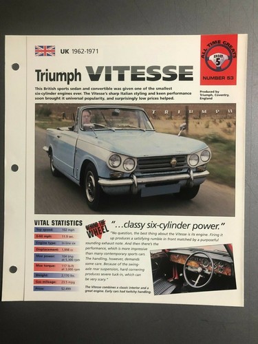 1962 1971 triumph - 1962,