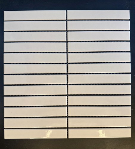 Claybrook gloss white mosaic - gloss,