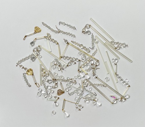 250 clear chandelier shabby - 250,