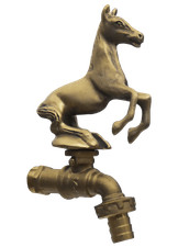 Brass Garden Tap HORSE Spigot