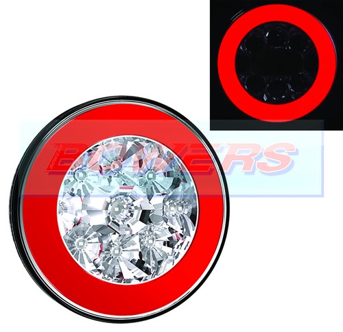 Neon glow ring - rear, round