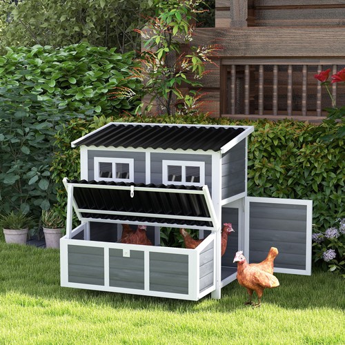 Wooden chicken coop with - 39",