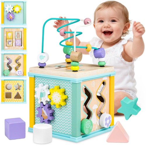 Airlab wooden activity cube - airlab,