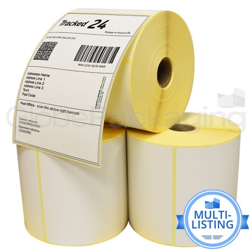 Direct thermal labels - 4"x6",