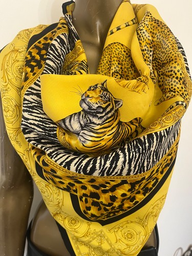 Versace pure silk scarf large - pure,