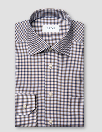 Eton micro checked fine - eton,