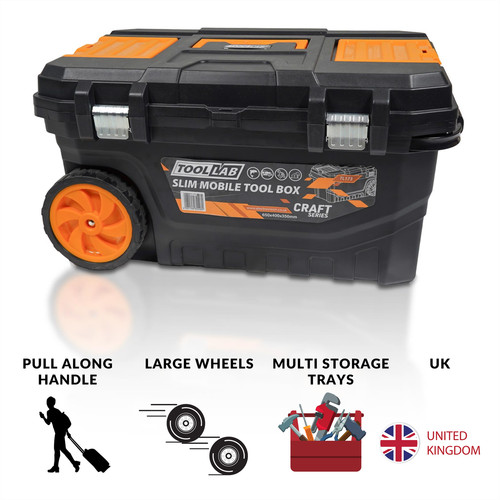 Pull along tool - box, with