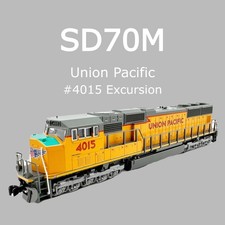 Kato 176-4015 N Union Pacific "Excursion Version" EMD SD70M Flat Radiator #4015