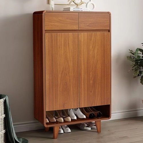 Tier wooden shoe cabinet - shoe,