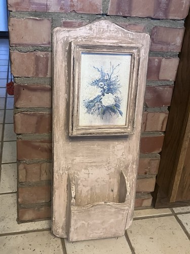 Vintage distressed pink floral - vintage,