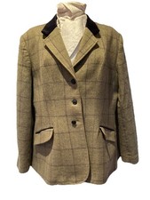 Ladies Equetech Green Tweed