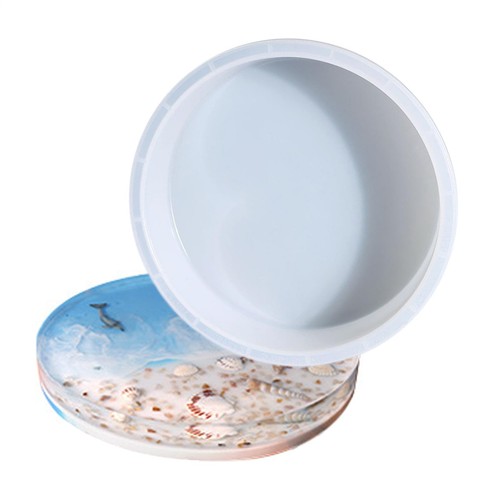 Large round table resin - large,