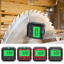 360° Magnetic Digital Protractor Angle Finder Gauge Inclinometer Level Meter UK