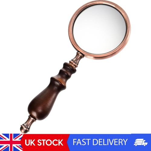 10x antique magnifying glass - antique,