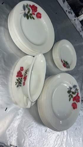 Vintage jaj pyrex glass june - jaj,